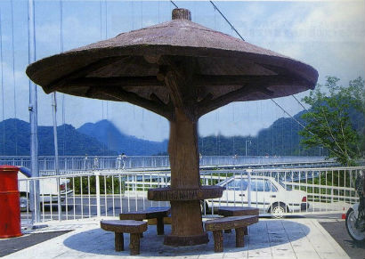 成都仿木涼亭 成都仿木涼亭