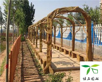 介紹成都仿木花架的作用、種類及注意要點(diǎn)