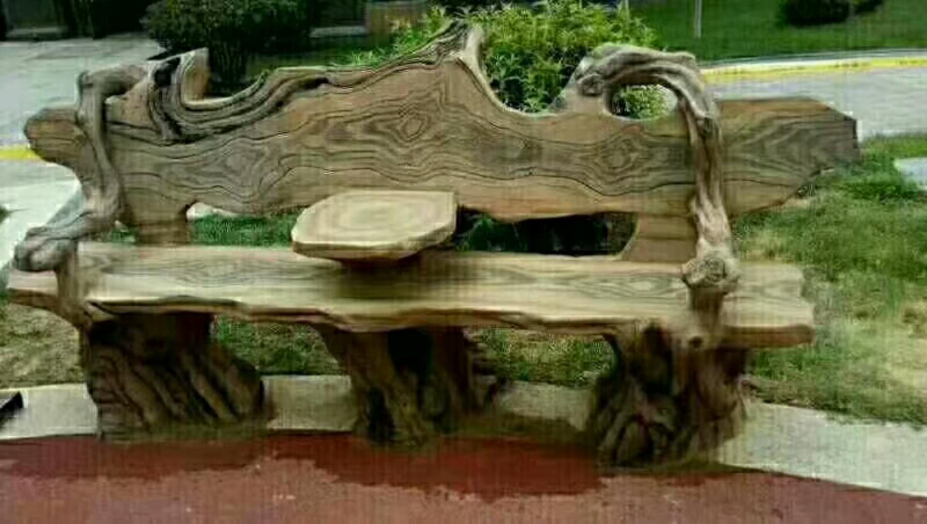 成都公園仿木凳子A款 成都公園仿木凳子A款