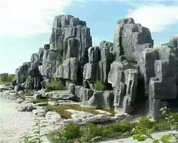 四川景區(qū)塑石假山工程案例